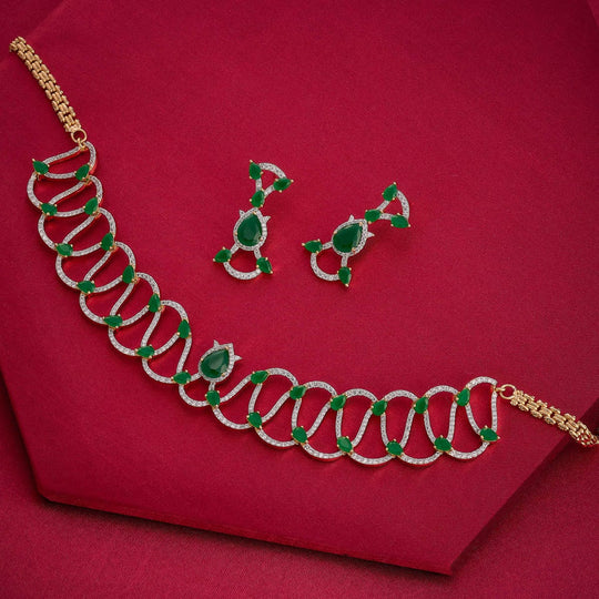 Zircon Necklace Zircon Necklace 191696