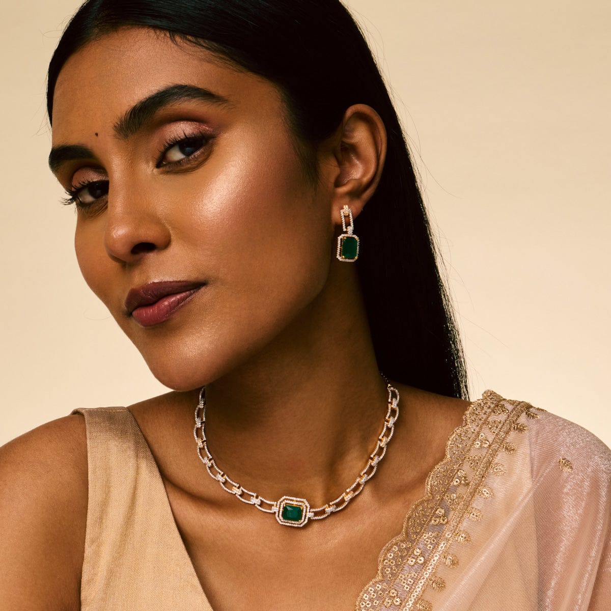 Zircon Necklace Zircon Necklace 191698