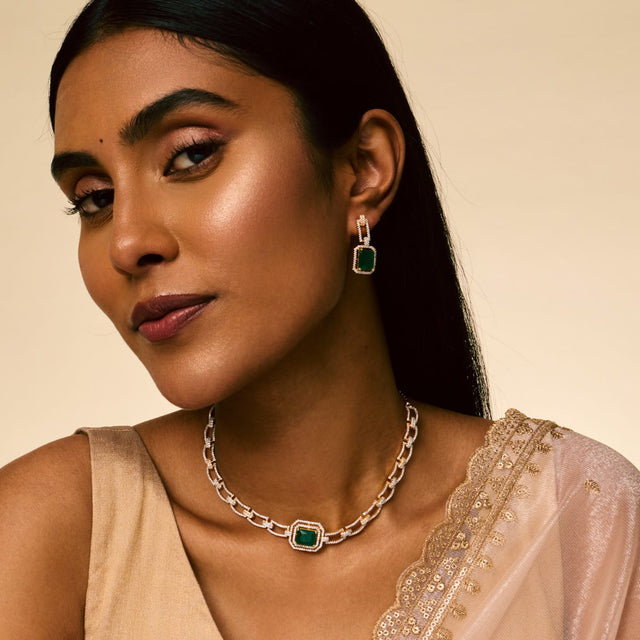 Zircon Necklace Zircon Necklace 191698