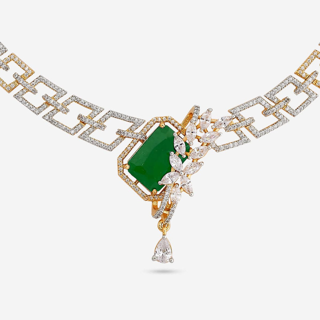 Zircon Necklace Zircon Necklace 191701