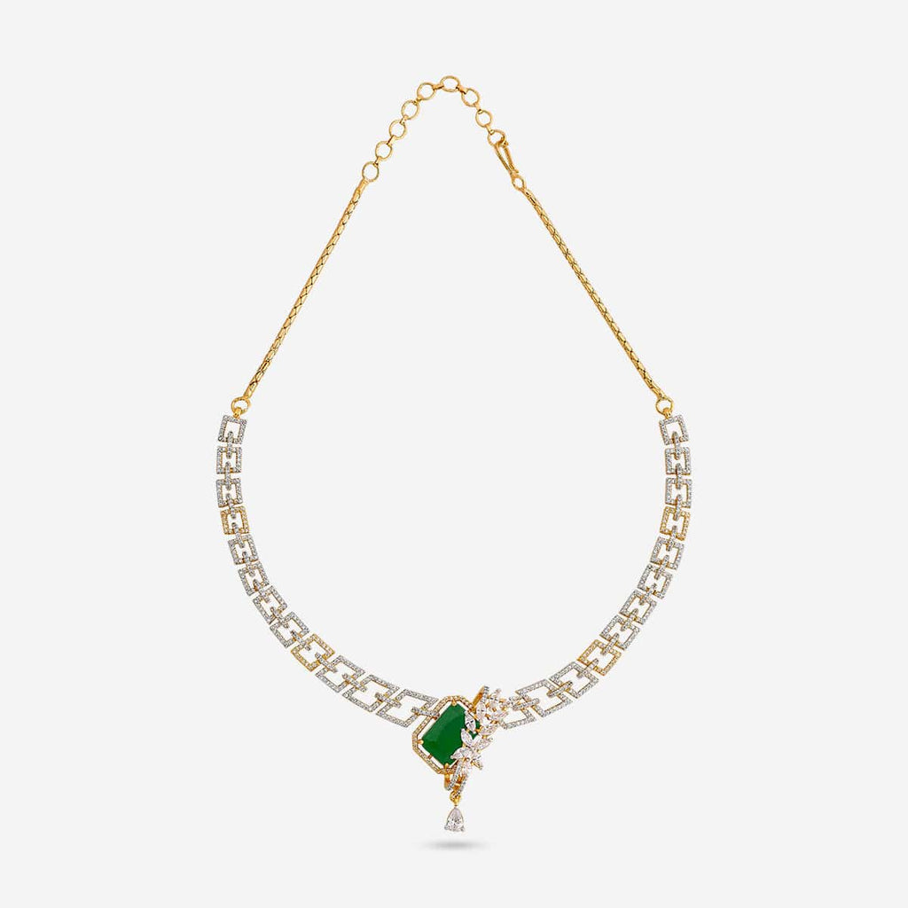 Zircon Necklace Zircon Necklace 191701