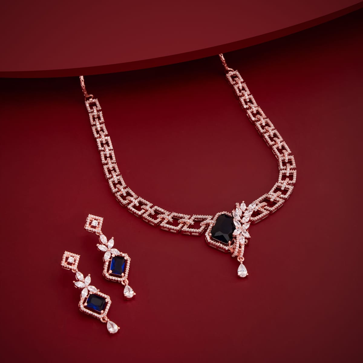 Zircon Necklace Zircon Necklace 191701