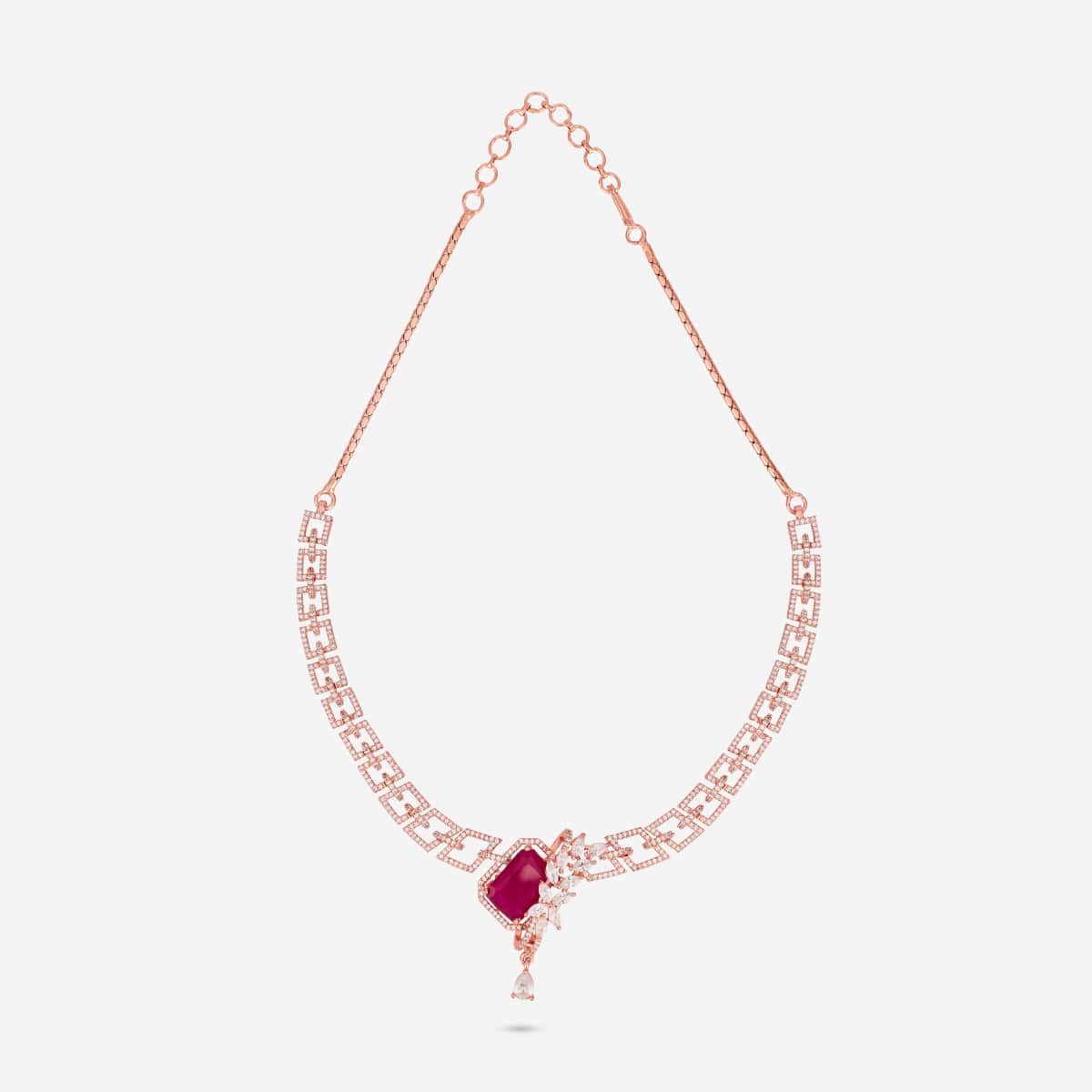 Zircon Necklace Zircon Necklace 191701