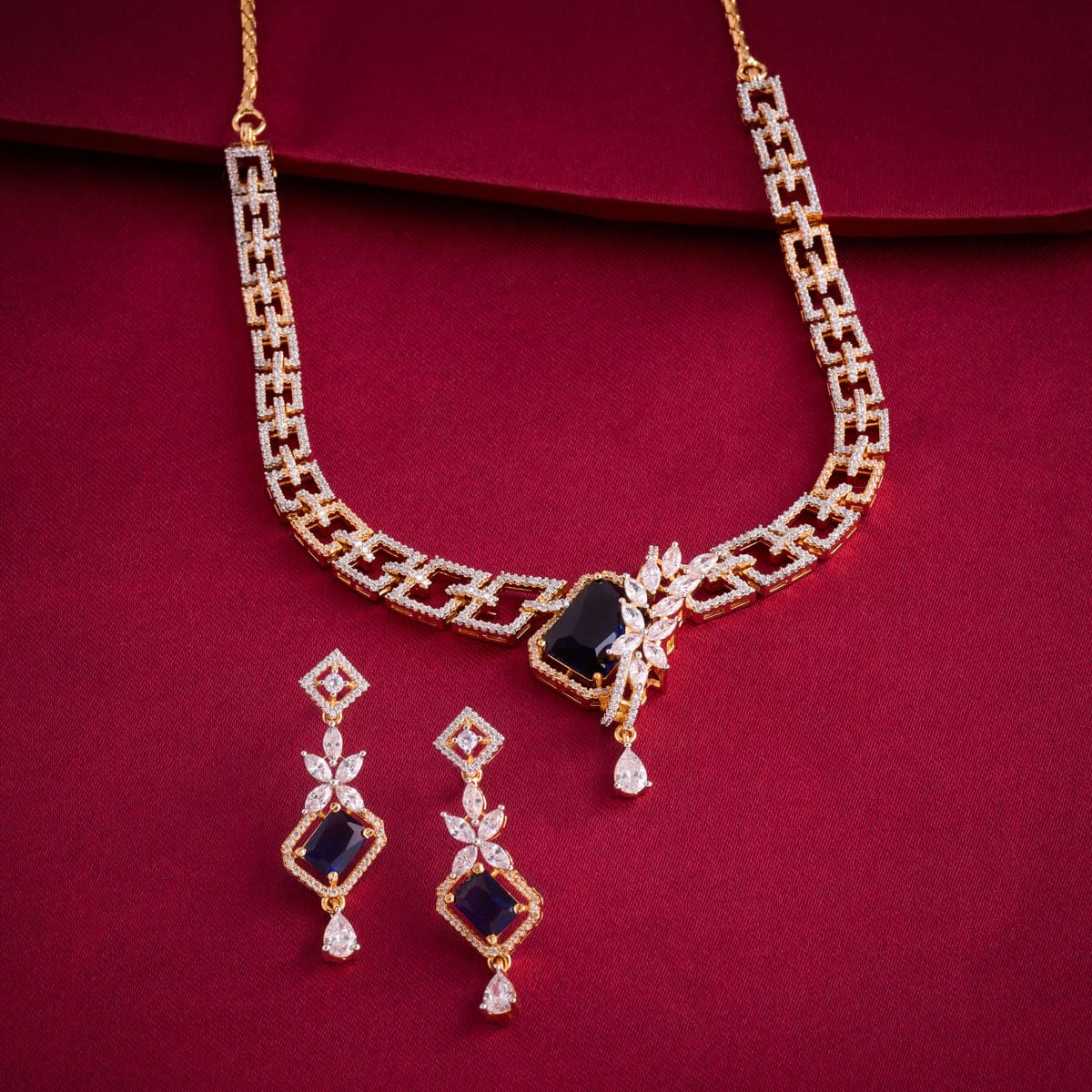 Zircon Necklace Zircon Necklace 191701
