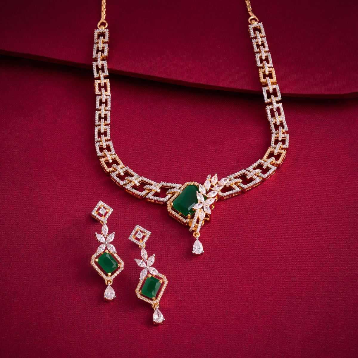 Zircon Necklace Zircon Necklace 191701