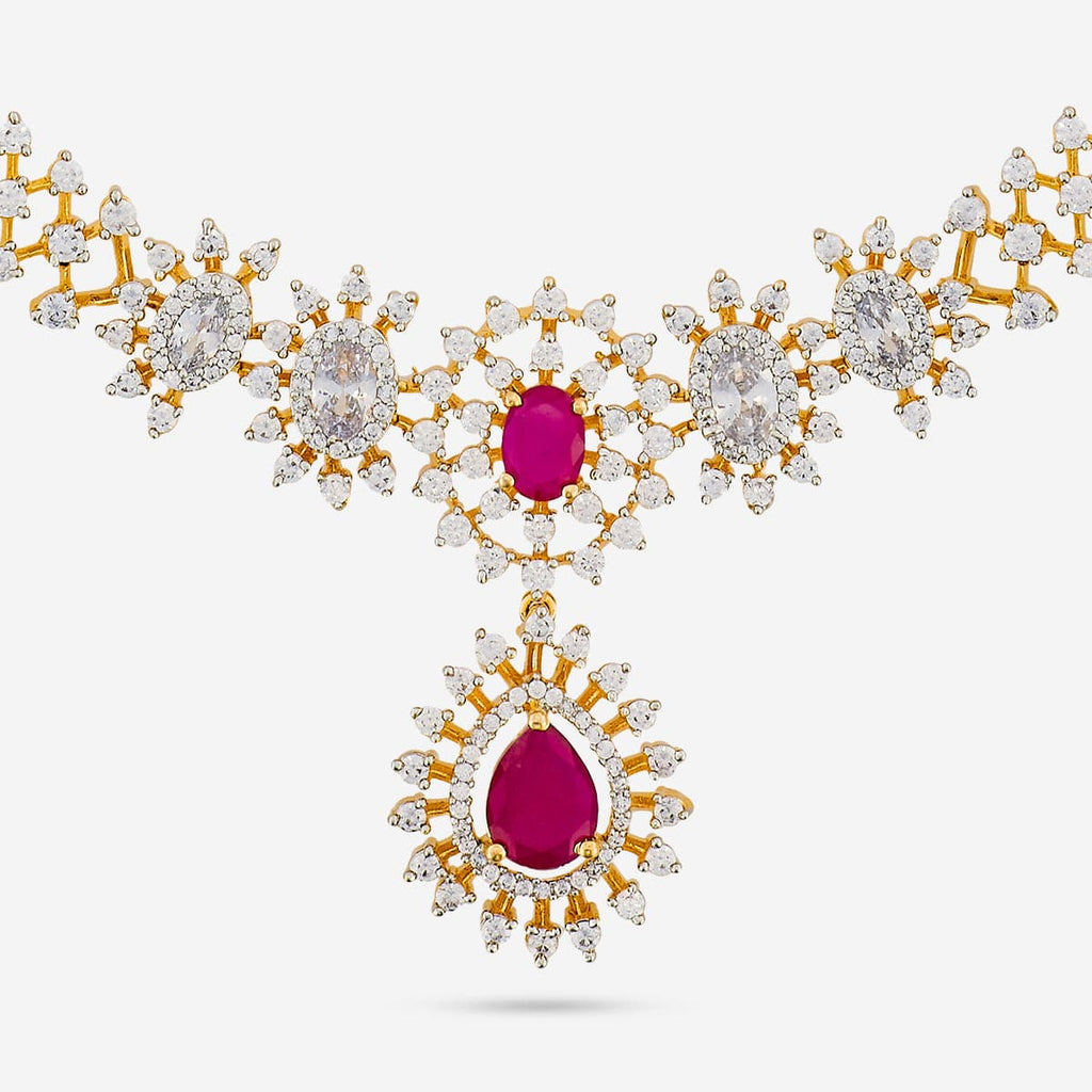 Zircon Necklace Zircon Necklace 191702