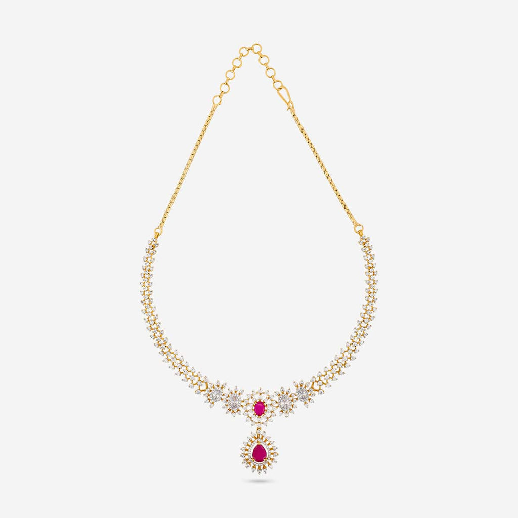 Zircon Necklace Zircon Necklace 191702