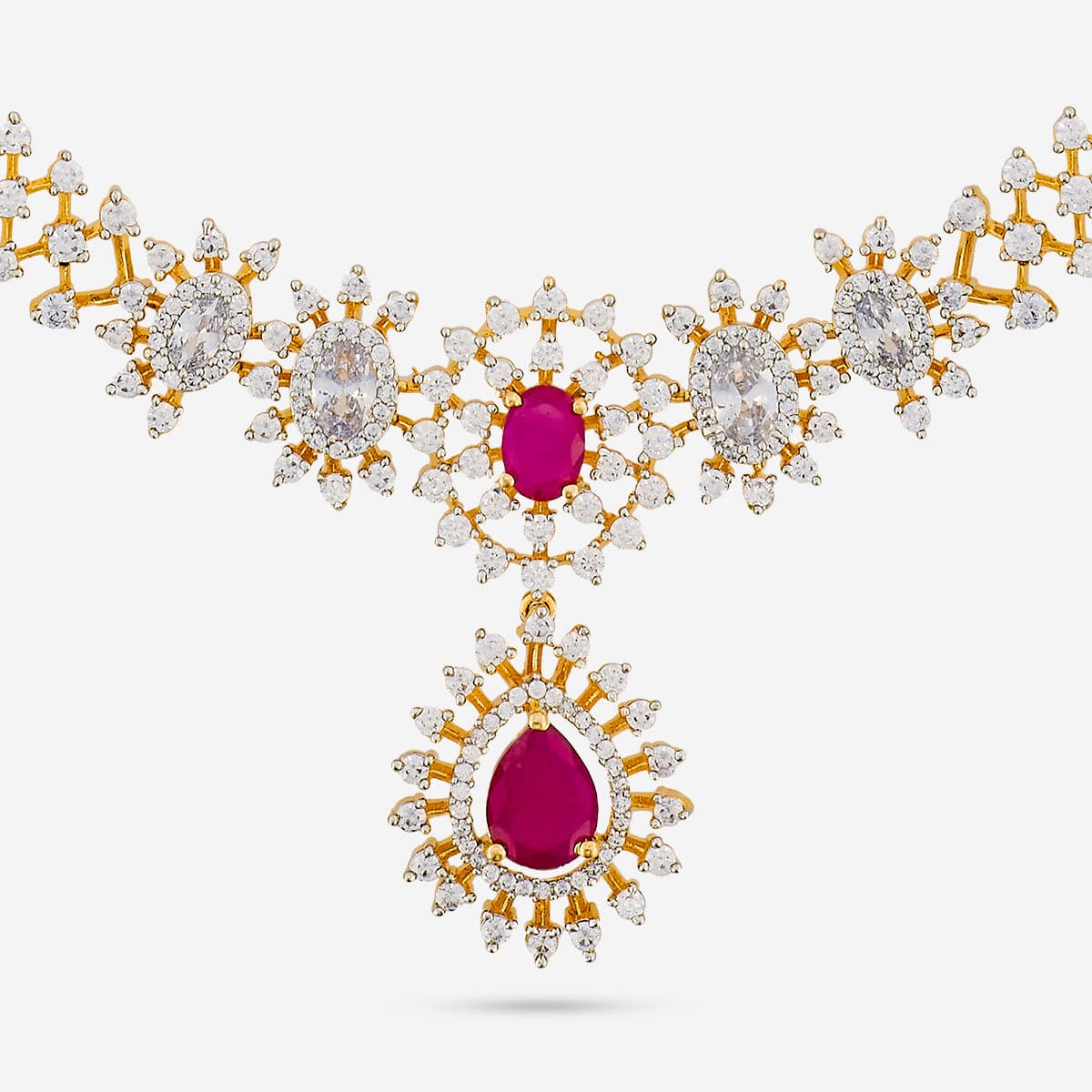Zircon Necklace Zircon Necklace 191702