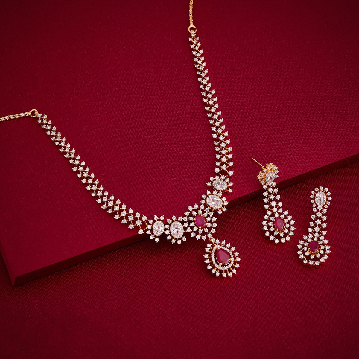 Zircon Necklace Zircon Necklace 191702