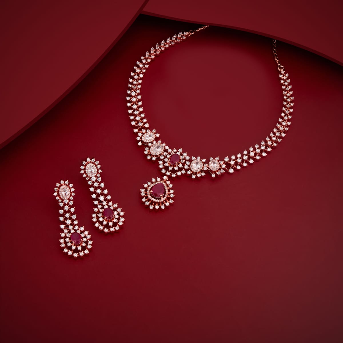Zircon Necklace Zircon Necklace 191702