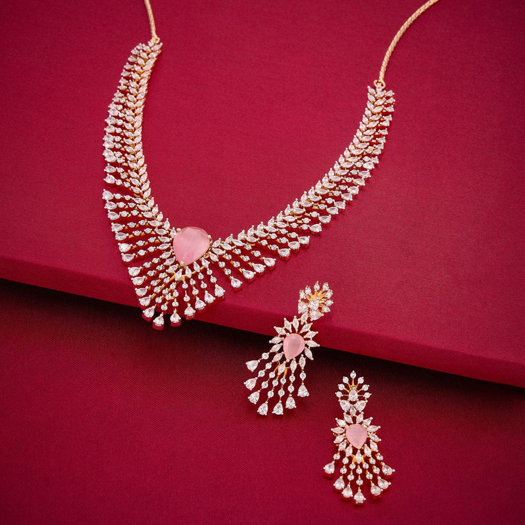 Zircon Necklace Zircon Necklace 191703