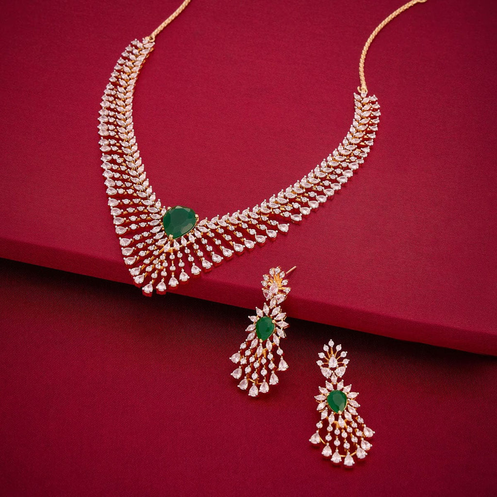 Zircon Necklace Zircon Necklace 191703