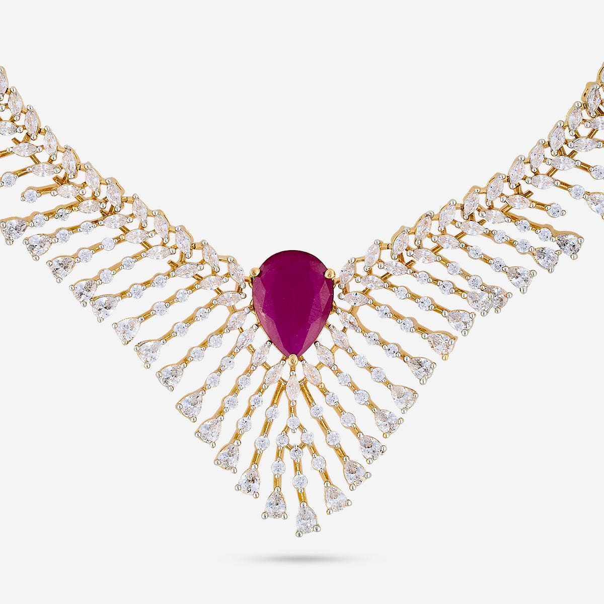 Zircon Necklace Zircon Necklace 191703