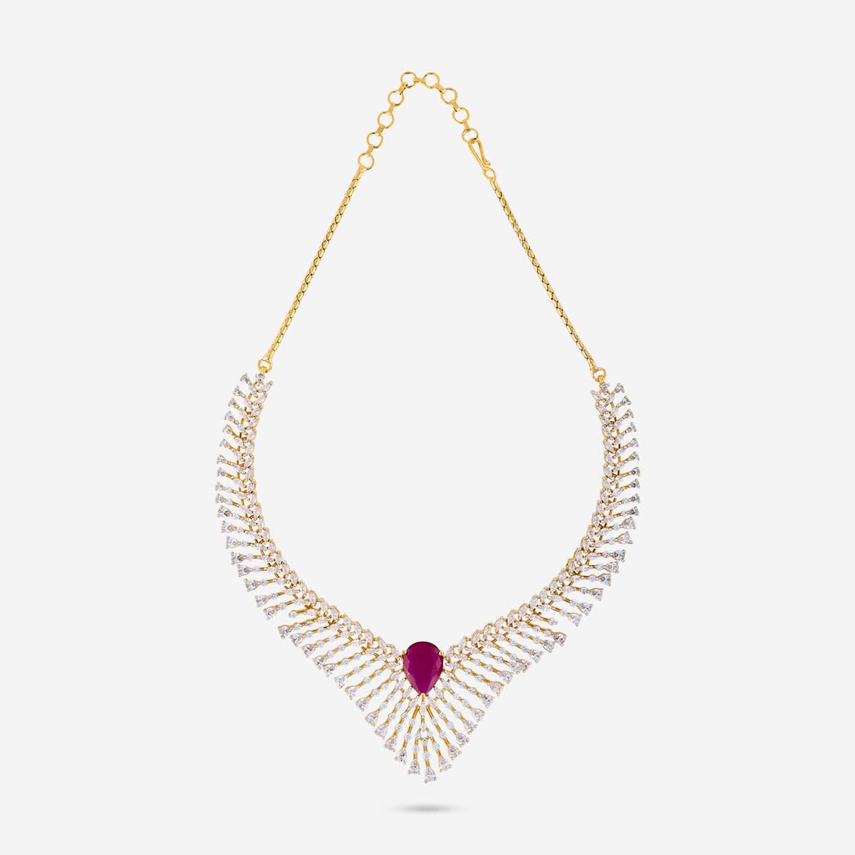 Zircon Necklace Zircon Necklace 191703