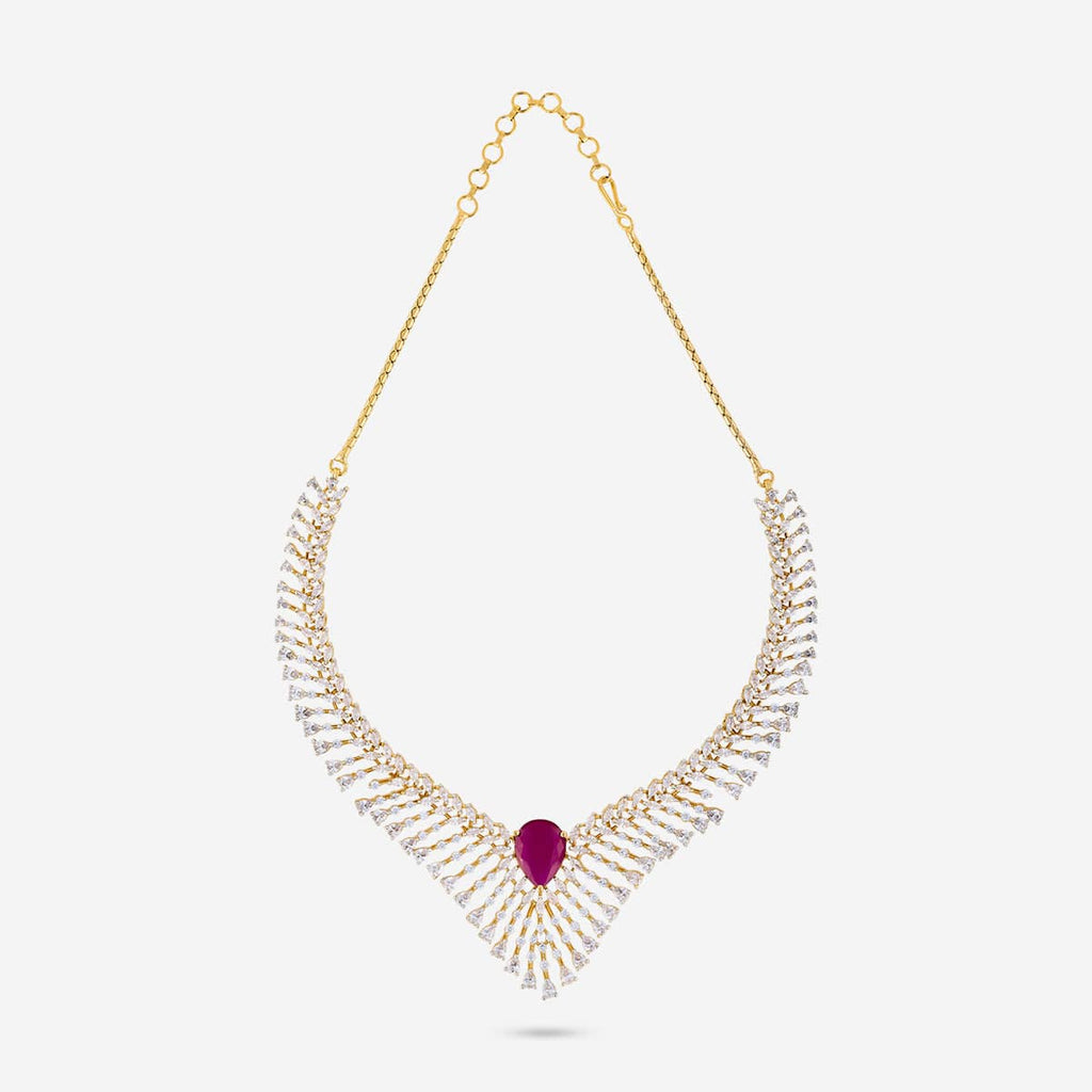 Zircon Necklace Zircon Necklace 191703