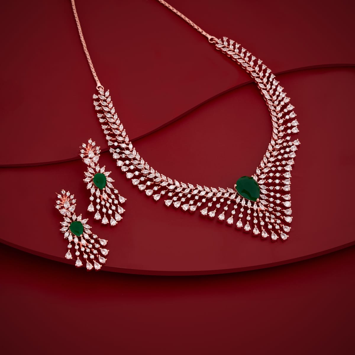 Zircon Necklace Zircon Necklace 191703