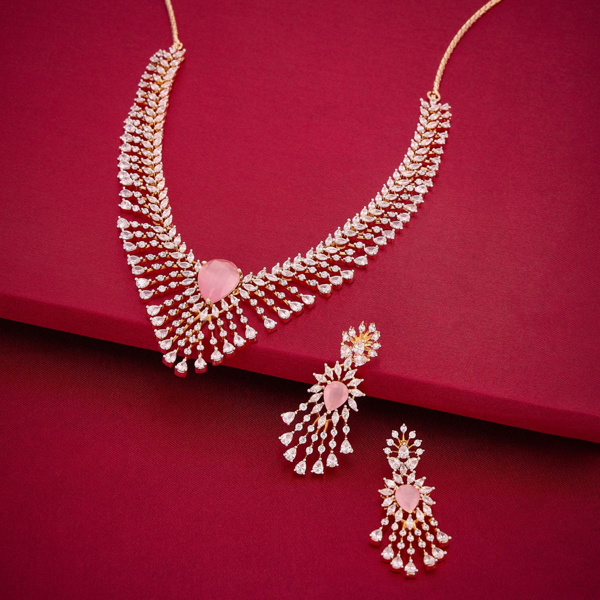Zircon Necklace Zircon Necklace 191703