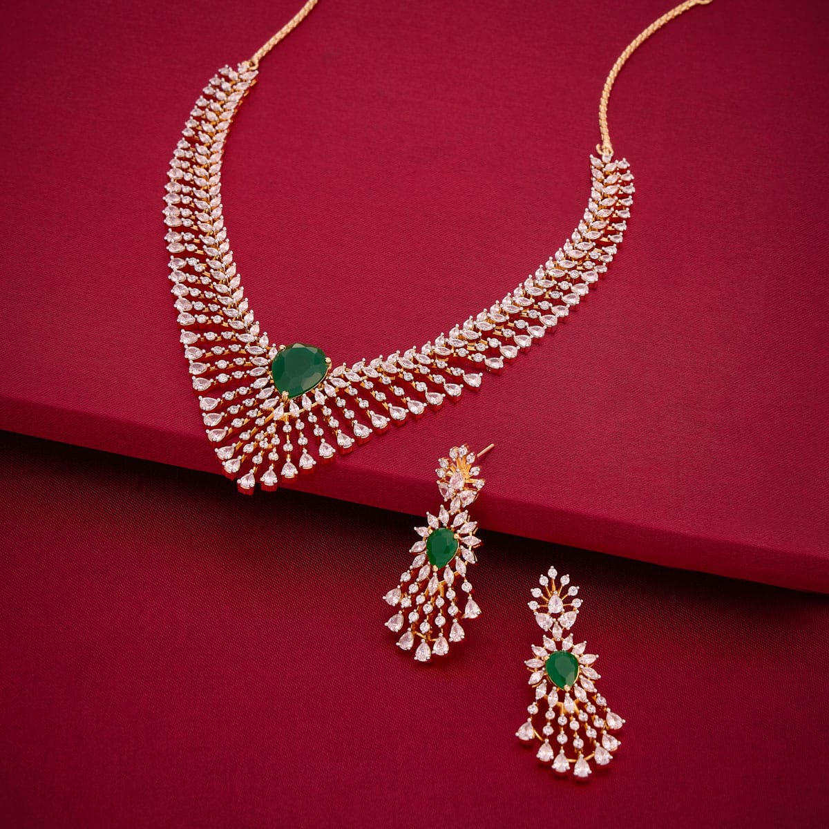 Zircon Necklace Zircon Necklace 191703