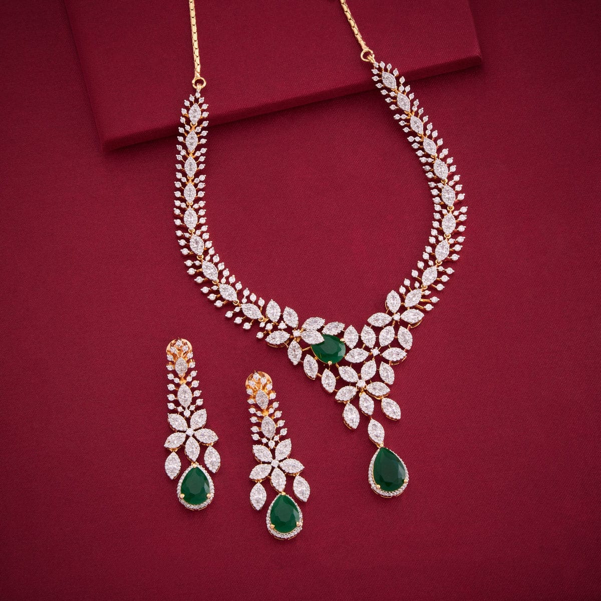 Zircon Necklace Zircon Necklace 191705