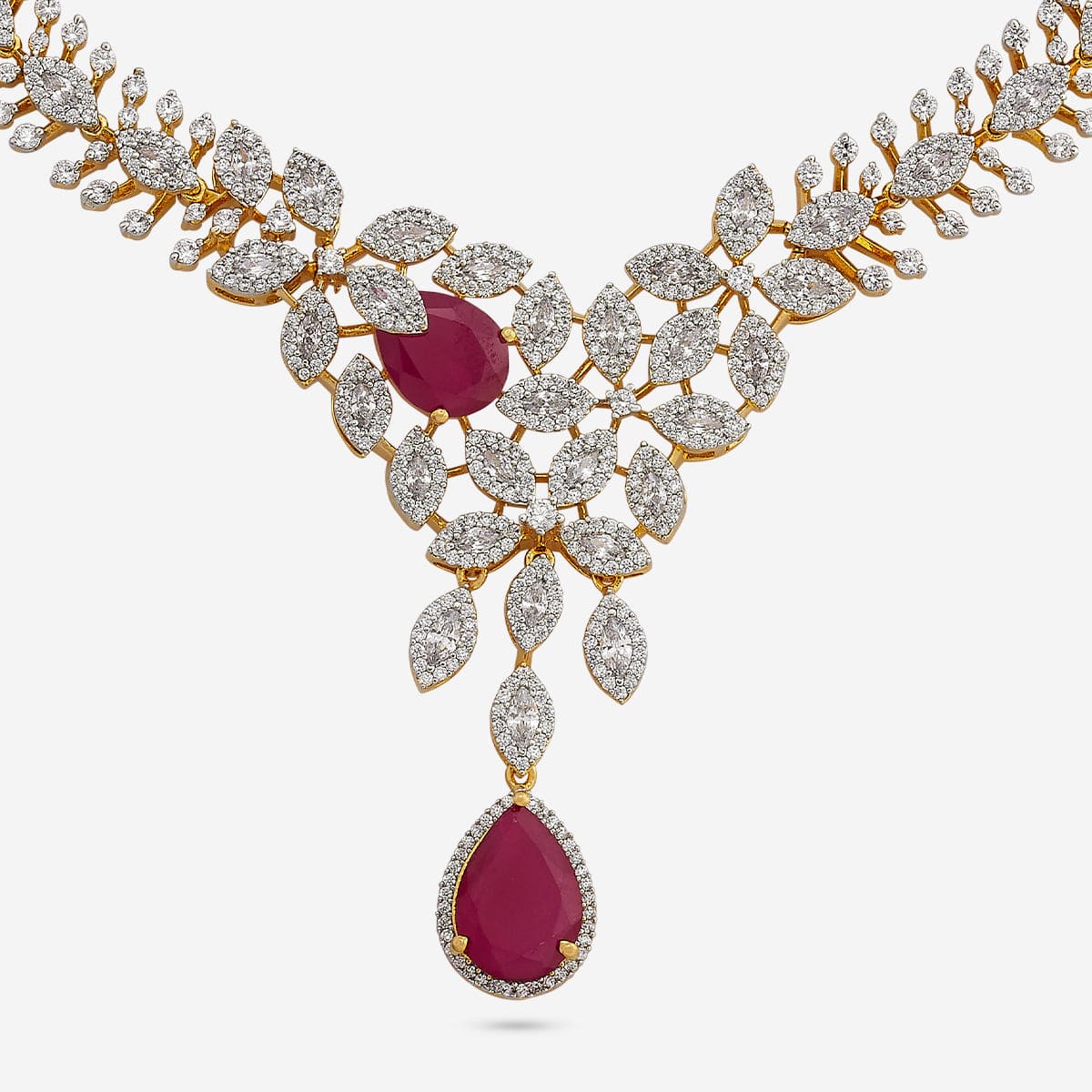 Zircon Necklace Zircon Necklace 191705