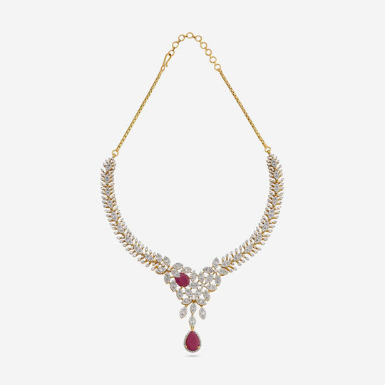 Zircon Necklace Zircon Necklace 191705
