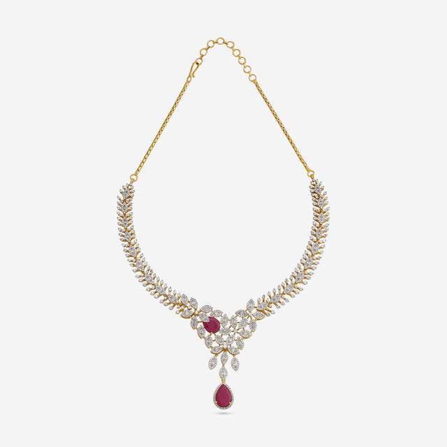 Zircon Necklace Zircon Necklace 191705