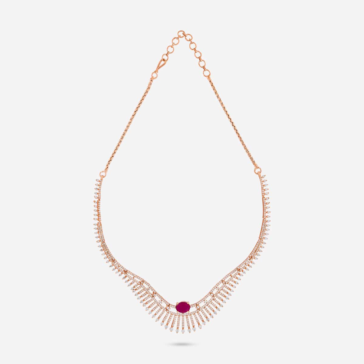 Zircon Necklace Zircon Necklace 191706