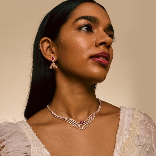 Zircon Necklace Zircon Necklace 191706