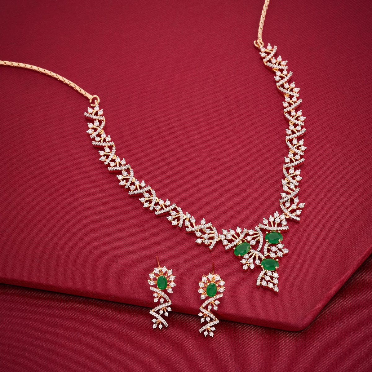 Zircon Necklace Zircon Necklace 191707