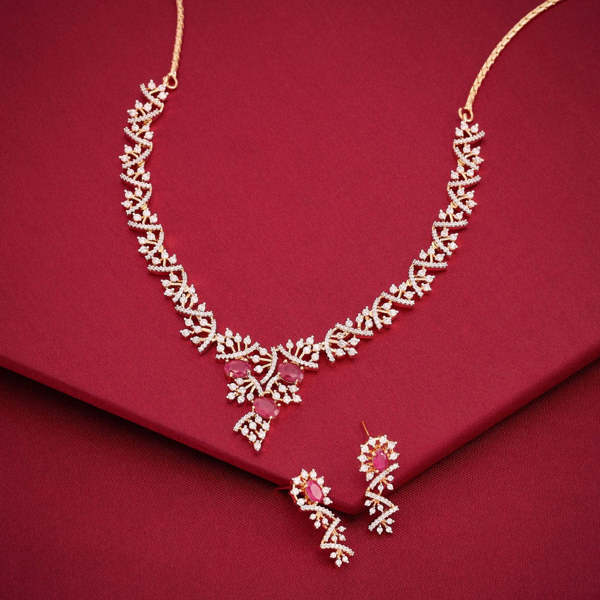 Zircon Necklace Zircon Necklace 191707