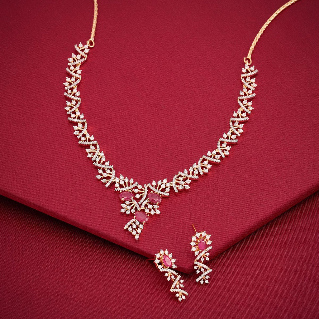 Zircon Necklace Zircon Necklace 191707