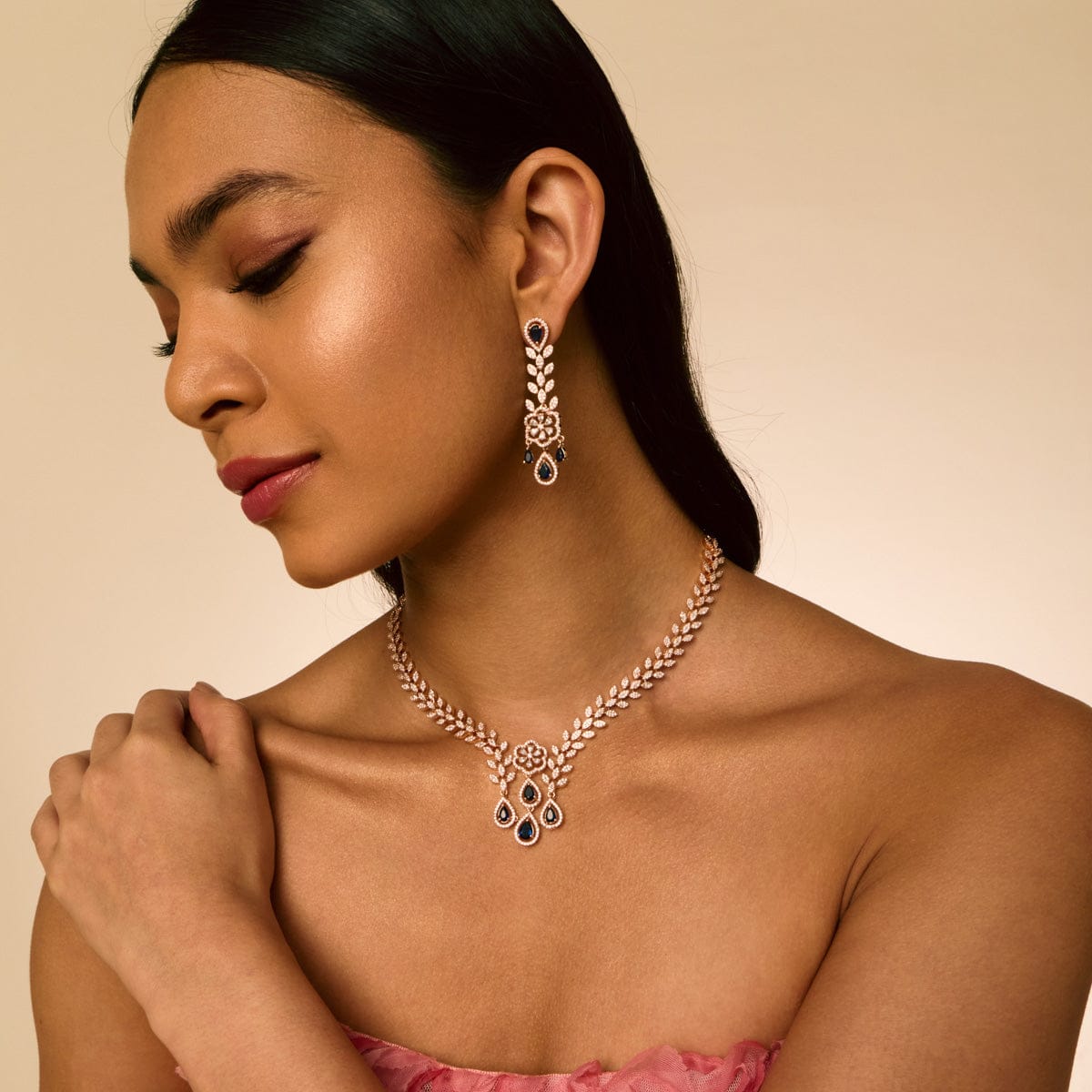 Zircon Necklace Zircon Necklace 191708