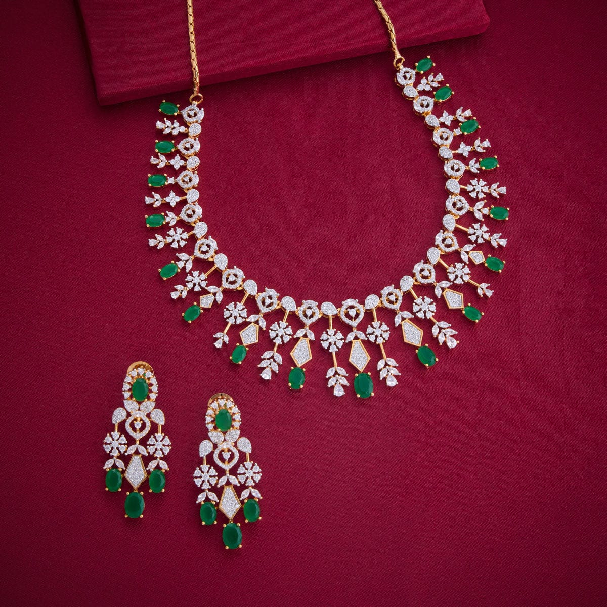 Zircon Necklace Zircon Necklace 191710