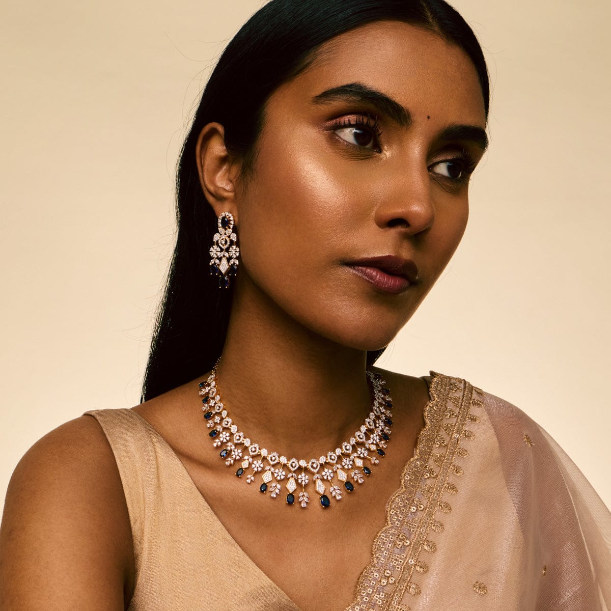 Zircon Necklace Zircon Necklace 191710