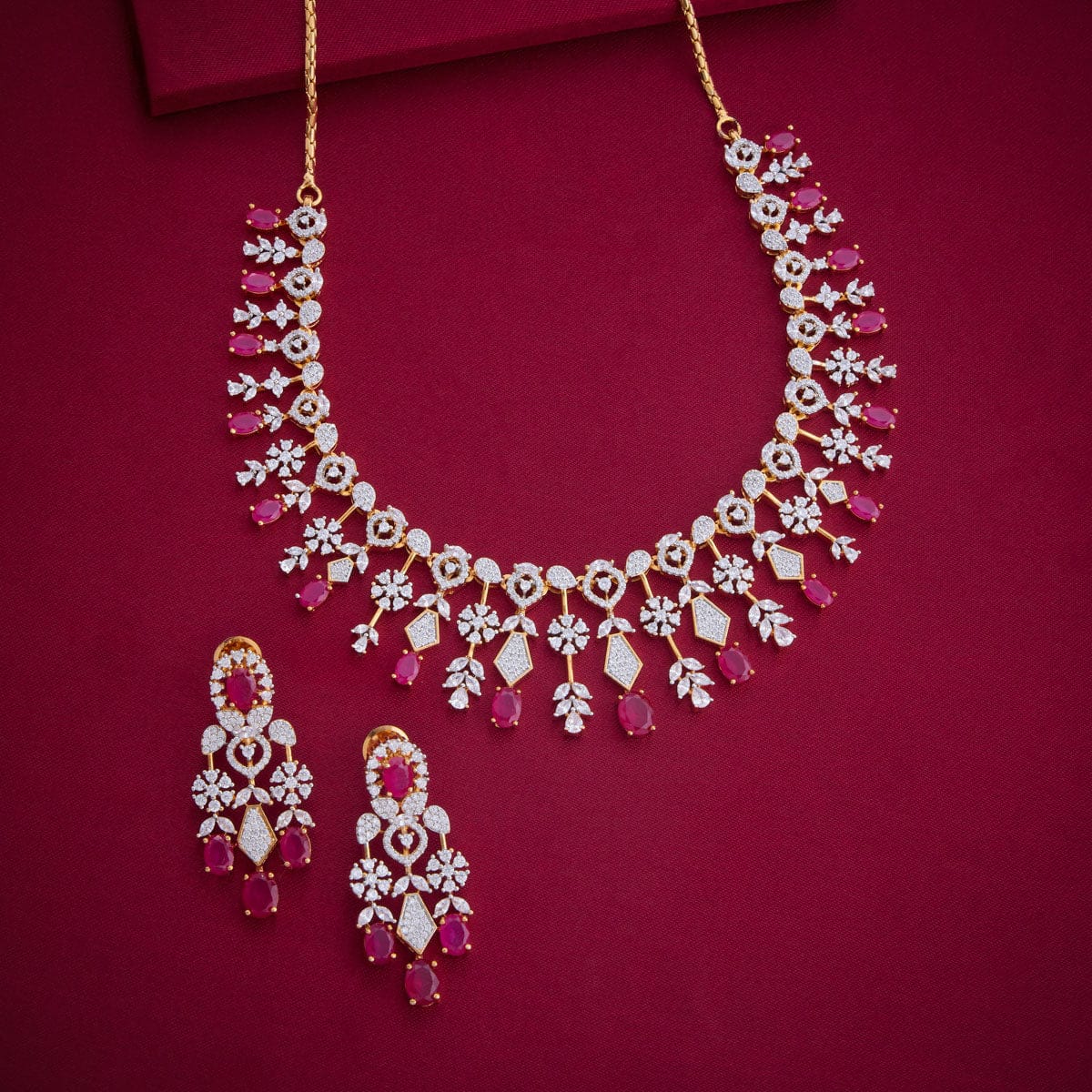 Zircon Necklace Zircon Necklace 191710