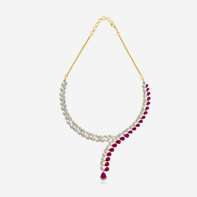 Zircon Necklace Zircon Necklace 191711