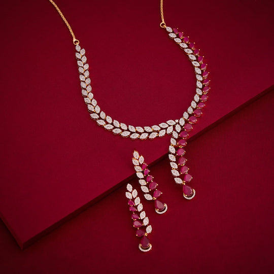 Zircon Necklace Zircon Necklace 191711