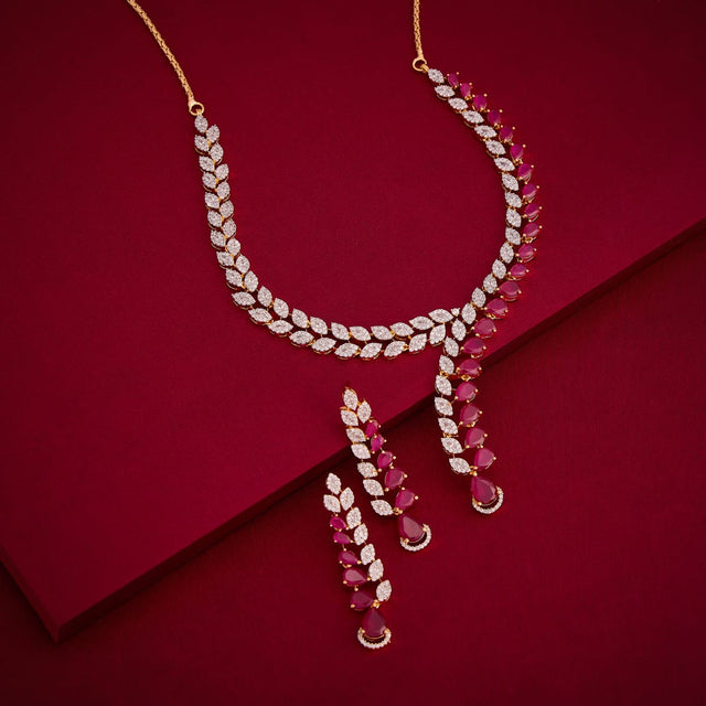 Zircon Necklace Zircon Necklace 191711