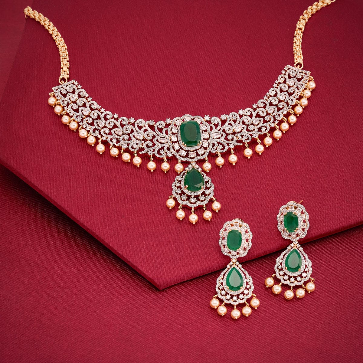 Zircon Necklace Zircon Necklace 191712