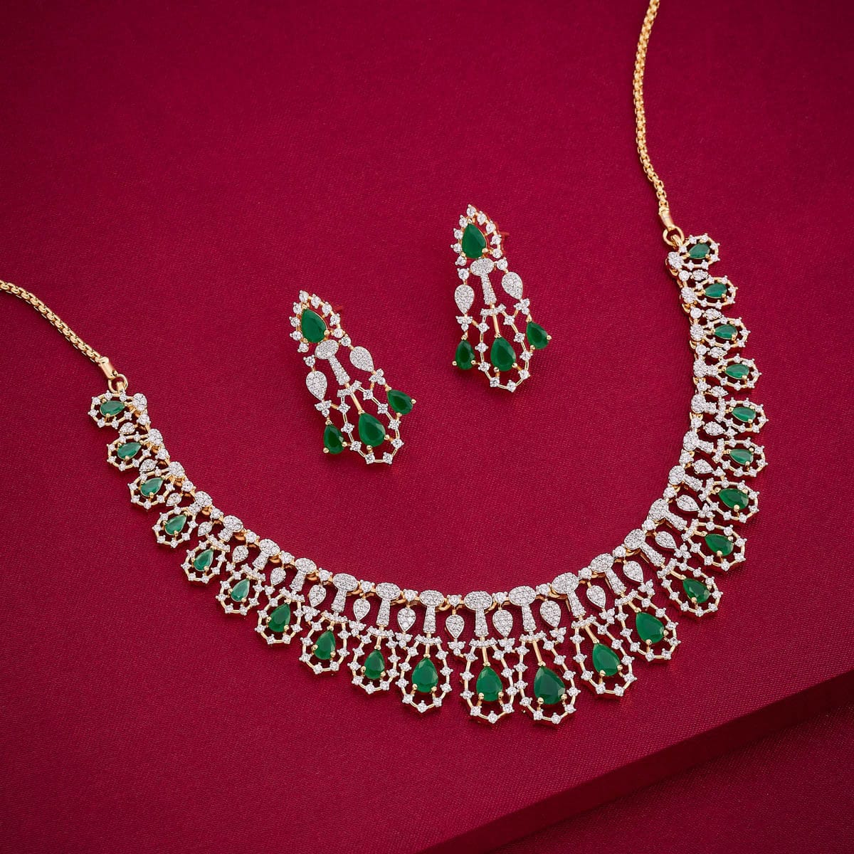 Zircon Necklace Zircon Necklace 191714