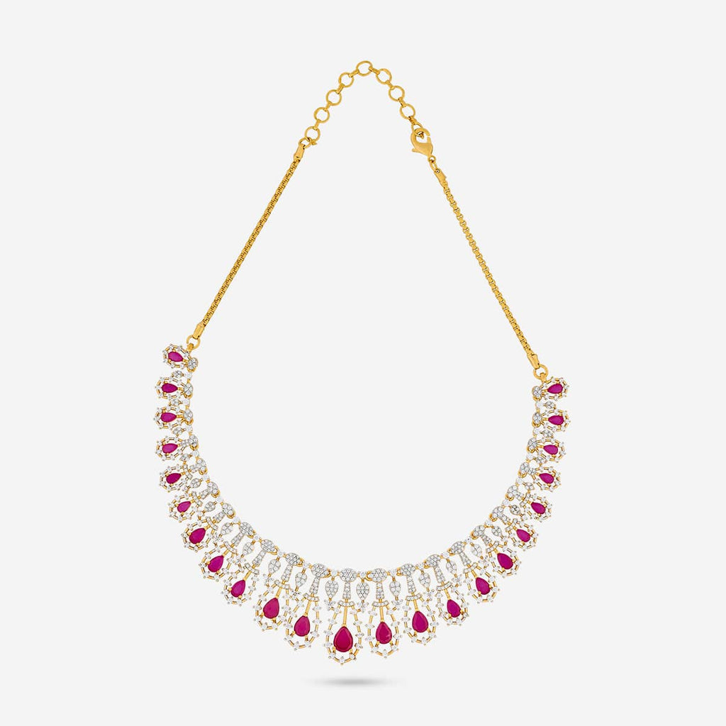 Zircon Necklace Zircon Necklace 191714