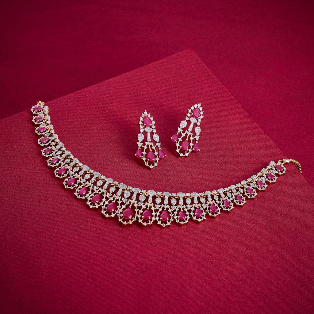 Zircon Necklace Zircon Necklace 191714