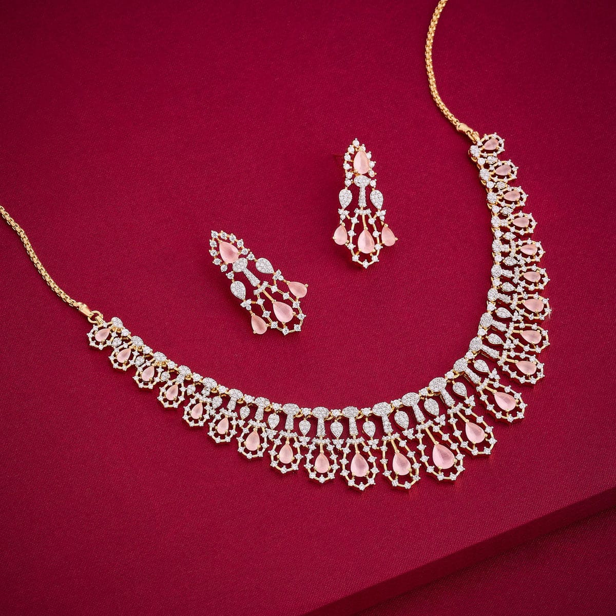 Zircon Necklace Zircon Necklace 191714