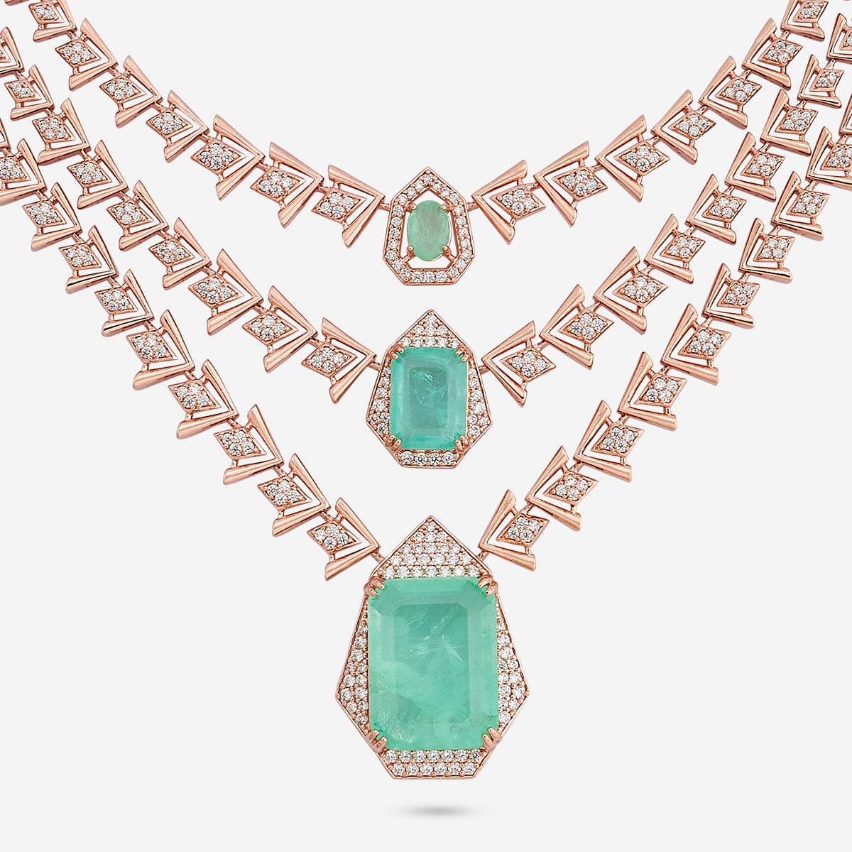 Zircon Necklace Zircon Necklace 191807