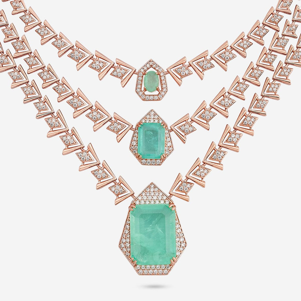 Zircon Necklace Zircon Necklace 191807
