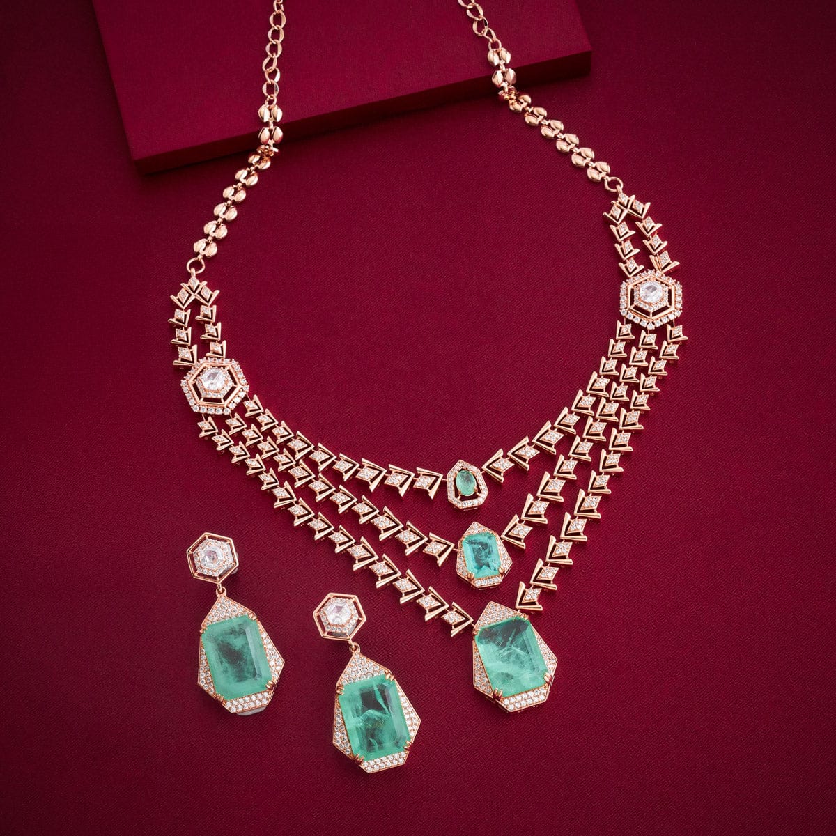 Zircon Necklace Zircon Necklace 191807