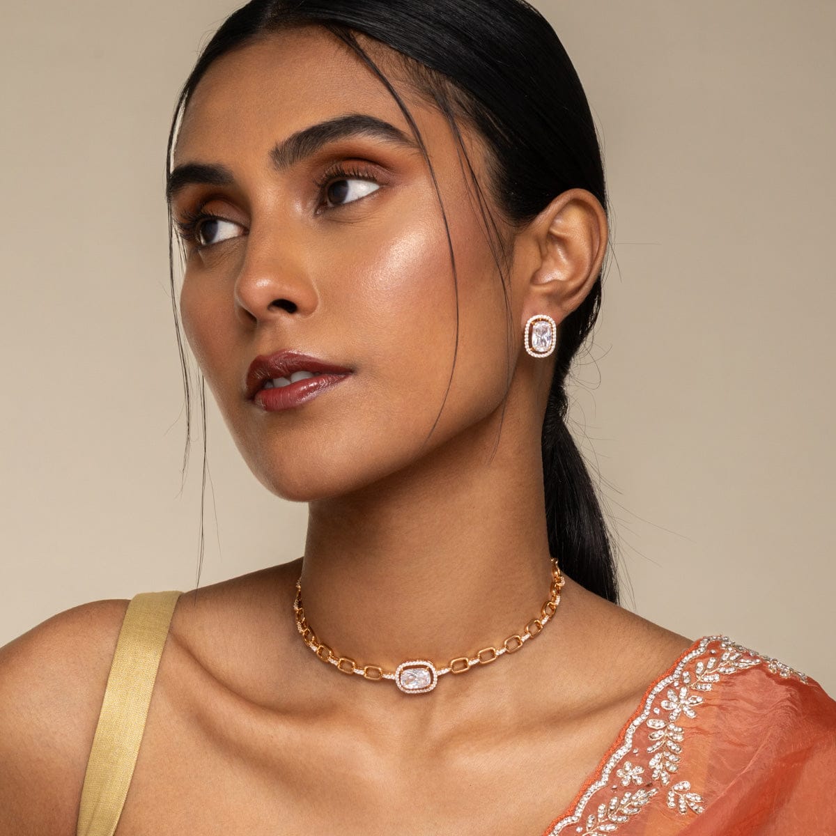 Zircon Necklace Zircon Necklace 191808