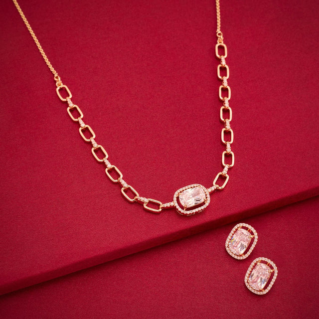 Zircon Necklace Zircon Necklace 191808