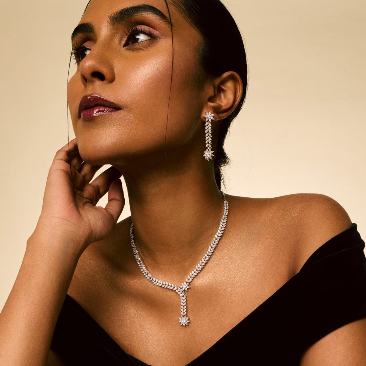 Zircon Necklace Zircon Necklace 191863