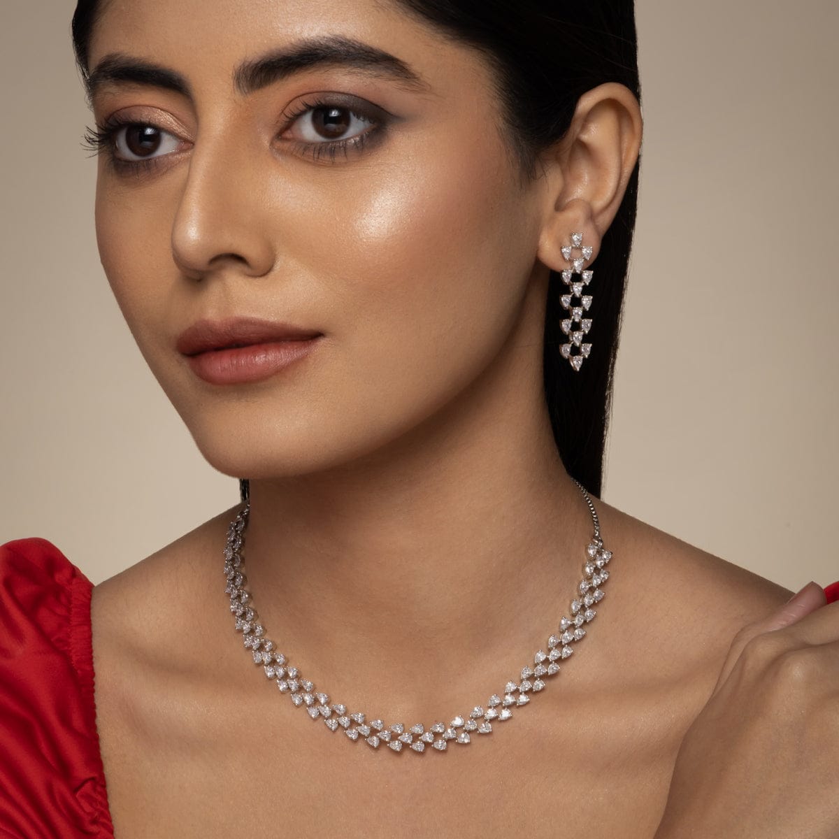 Zircon Necklace Zircon Necklace 191865